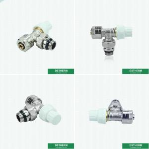 NPT 1.0Mpa CW617N Brass Thermostatic Radiator Valve