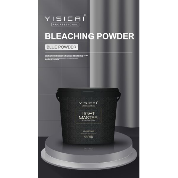 Professional hair bleaching powder packaging