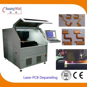 PCB FPC Laser Depaneling Machine two work tables offline stress-free PCB