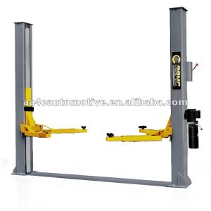 China one side manual release 2 post vehicle lift on sale