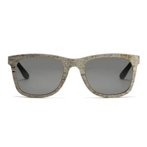 Stainless Steel Stone Sunglasses 51-18-145 Handmade Natural