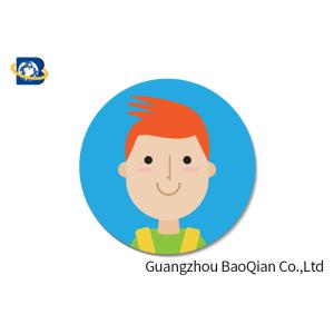 Printed Custom Lenticular Cards , 3D Lenticular Stickers Kids Room / Wall