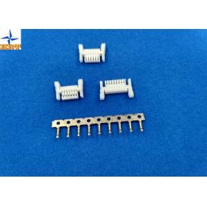 wire to board connector with B type lock 1.0mm pitch wire housing white color connector