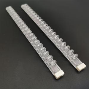 20 Rings Plastic Comb Binder Transparent Paper Ring Binder Flexible