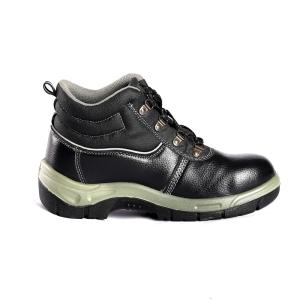 Factory Steel Toe and Steel Plate Work Boots Anti Slip Oil Resistance Waterproof