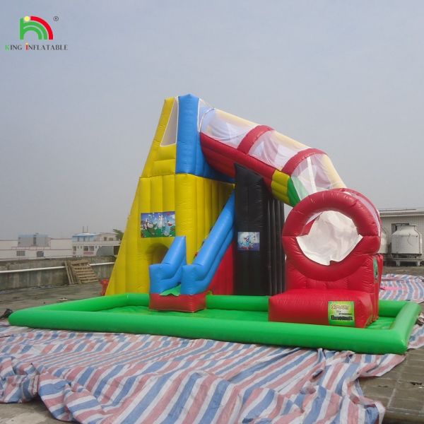 Customized Commercial Castle Kids Inflatable Playground Trampoline Water Slide Jumping Combo Bouncer