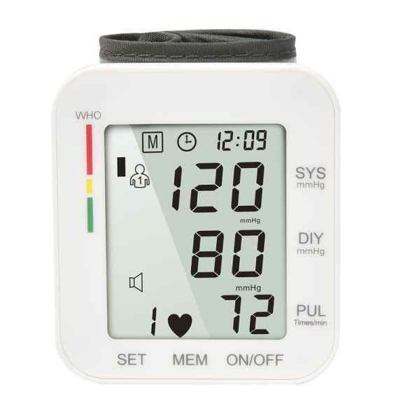 Buy Household Digital Blood Pressure Monitor Portable Sphygmomanometer at wholesale prices
