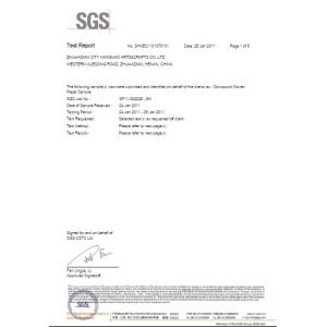 ODM BAG CO.,LTD Certifications