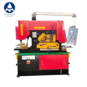 Hydraulic Multi Function CNC Ironworker Bending Plate With E21s