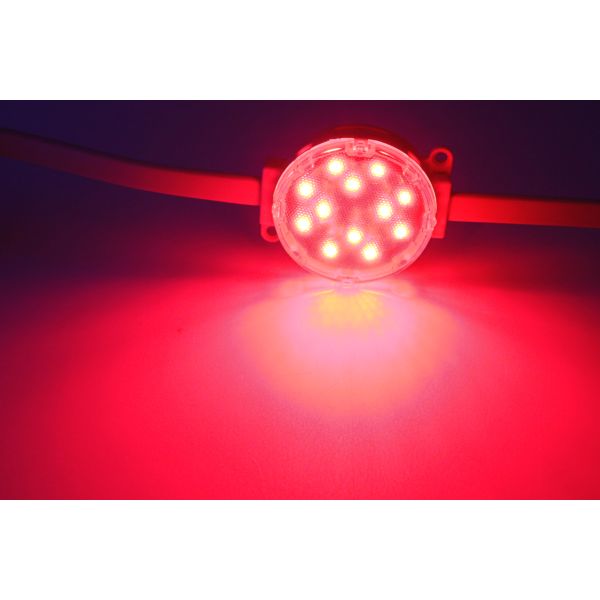 Outdoor IP67 Waterproof RGB Point Lights Diameter 50mm for House Decoration