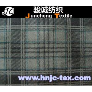 100% polyester plaid cotton imitation velvet fabric/grid printing Imitation