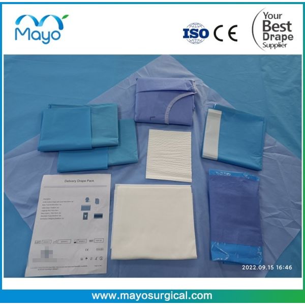 Buy Sterile Baby Delivery Obstetrics Drapes Pack For Medical Use at wholesale prices