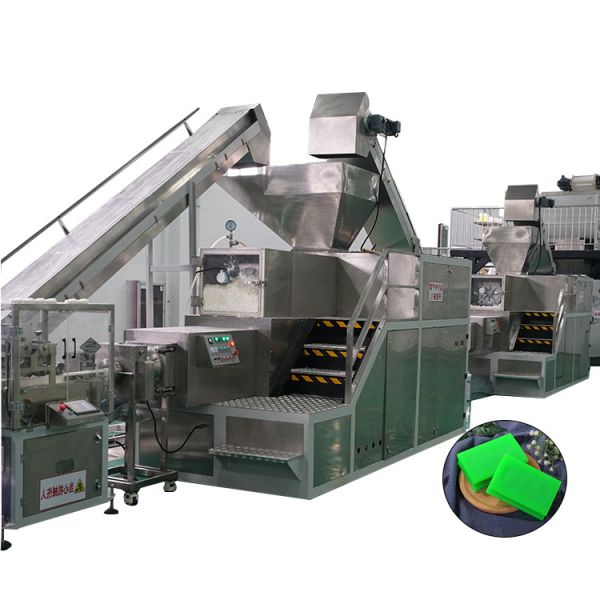 Buy 500-2000 Kg/H Soap Making Machine Production Line With Soap Cutting Function at wholesale prices