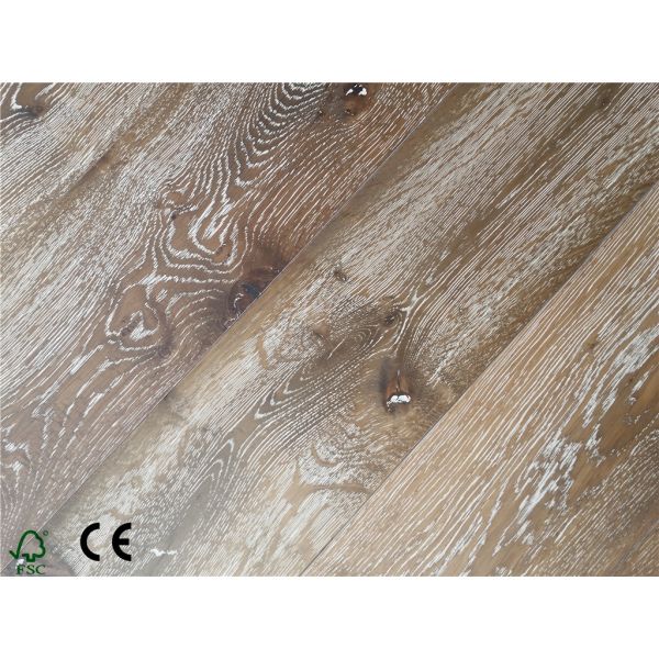 Buy Oak Engineered Flooring, Brushed,chemical treated at wholesale prices