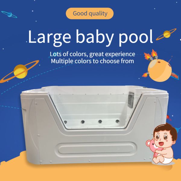 Buy Freestanding Baby SPA Bathtub Infant Whirlpool Tub Combo Massage 2000X1600X920mm at wholesale prices