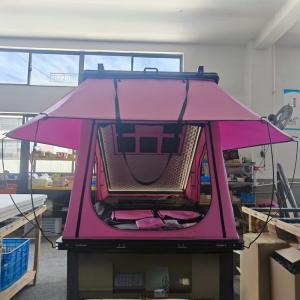 Aluminum Hard Shell Roof Top Tent 210x132cm Waterproof >3000mm