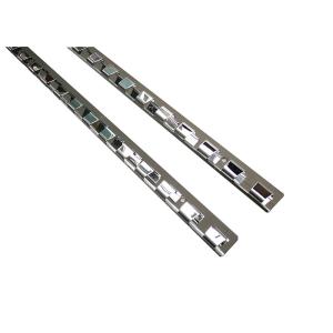 Metal Stamping Parts PVC Strip Curtain Hanger Clips Stainless Steel