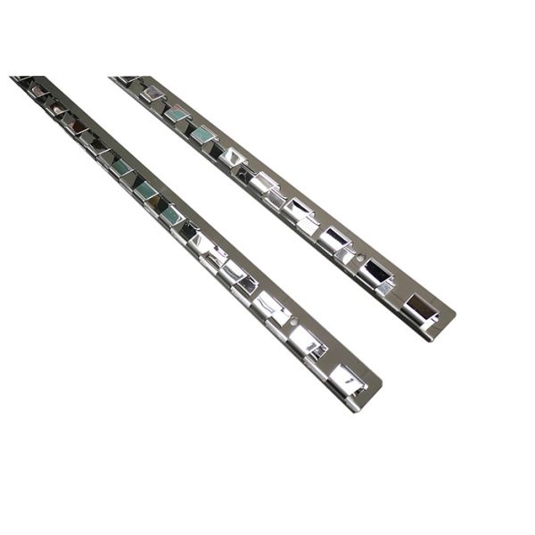 Buy Metal Stamping Parts PVC Strip Curtain Hanger Clips Stainless Steel at wholesale prices