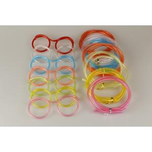 Glasses modelling creative DIY children whimsy straw drinking straws