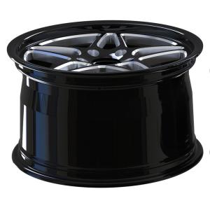 8.5Jx21 ET30 1 Piece Forged Monoblock Rims Gloss Milling Windows For Audi A7 48K