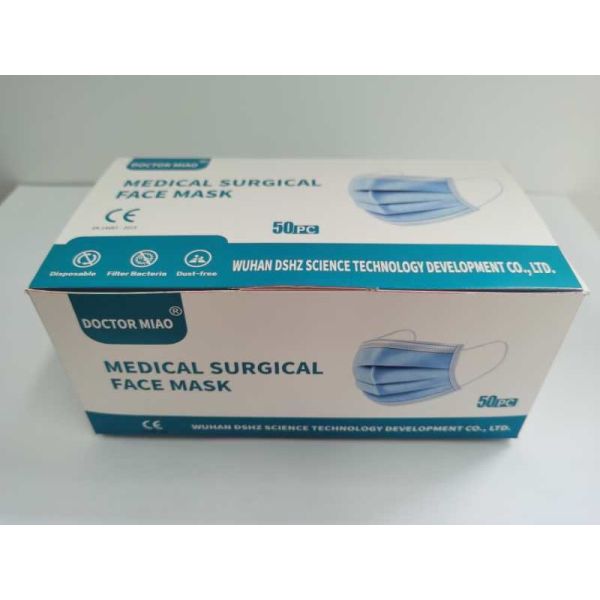 Buy Fiberglass Free 3 Ply Disposable Medical Face Mask at wholesale prices