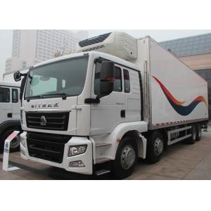 High Strength Frozen Foods 8×4 Refrigerated Trucks And Vans 40 Ton Low Noise