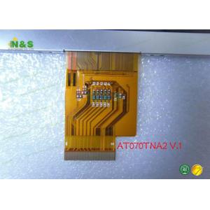 Brightness 153.6×90 mm Active Area color lcd screen AT070TNA2 V.1 7.0 inch