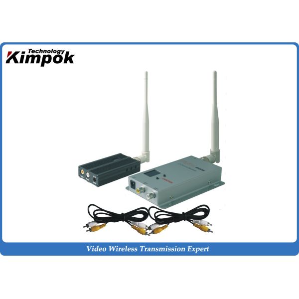 Buy 2-4KM Analog Video Transmitter 1200Mhz Wireless FPV Transmitter & Receiver at wholesale prices