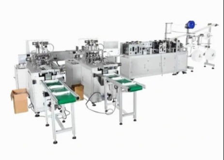 Buy Beautiful Appearance Non Woven Face Mask Making Machine High Stability at wholesale prices