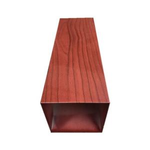 Lightweight Wood Grain Aluminum Extrusion Easy To Clean And Maintain