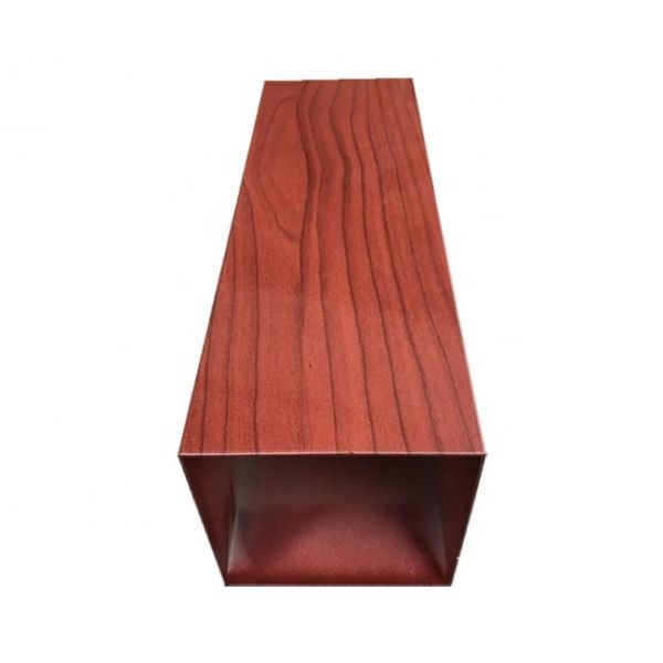 Buy Lightweight Wood Grain Aluminum Extrusion Easy To Clean And Maintain at wholesale prices
