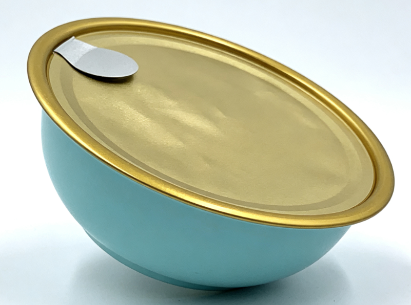 China 180ml Two-Piece Aluminum Bowl Customization Scheme 98.9mm×39mm, 401# Caliber Specification on sale