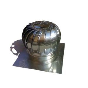 Non Power Fan Roof Mounting 200mm Wind Driven Ventilation Fan for High Click