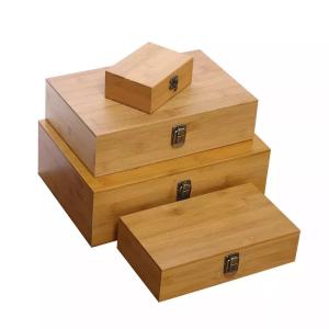 Custom Solid Wood Storage Boxes Different Style Wooden Jewelry Box