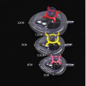 Surgical Disposable Soft Cushion Oxygen Mask For Adult Pediatric Infant