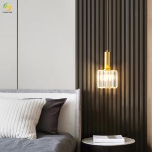 JYLIGHTING Postmodern Simple Crystal Creative Bedroom Bedside Light Luxury