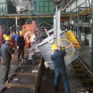 Melting Smelt Aluminum Foundry Furnace 200 - 1000kg Capacity