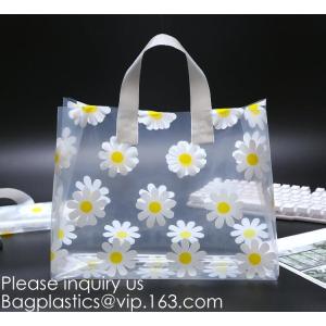 Multiple Patterns Floral Plastic Bags Boutique Gift Bag Clothing Packaging Soft