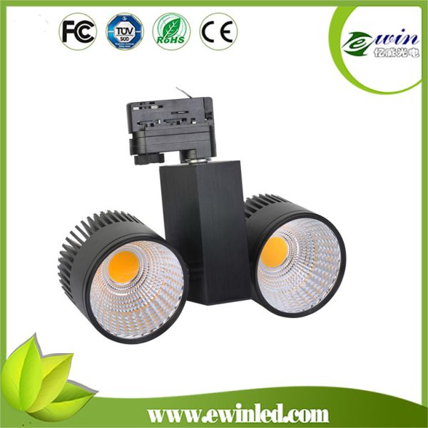 Buy Independently Design Ceramic PCB 2*20W COB LED Track light at wholesale prices