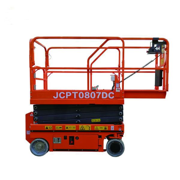 Buy 24V 8m Electric Hydraulic Scissor Lifting Platform at wholesale prices