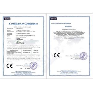 TS Lightning Protection Co.,Limited Certifications