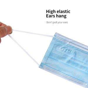 ASTM F2100 17.5*9.5cm Disposable Surgical Face Mask