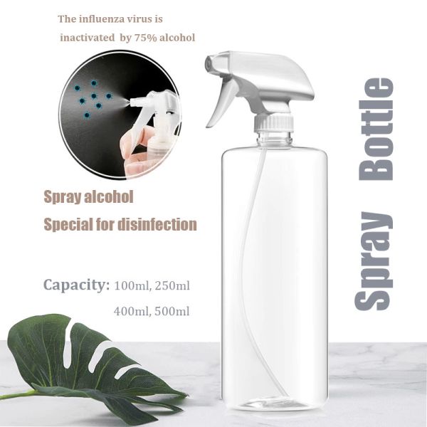Commercial Plastic Water Spray Bottle 100ml 250ml 400ml 500ml Disinfectant Spray Bottle