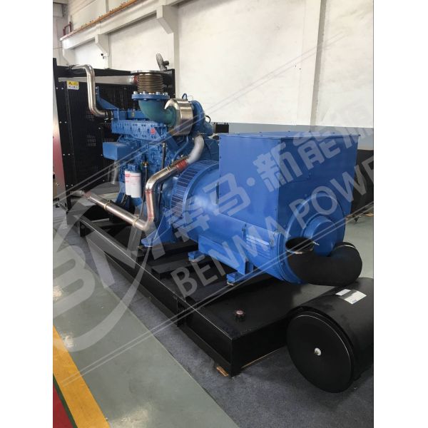 500KW Guangxi Yuchai Diesel Generator Set Self Start for School Backup Power Supply