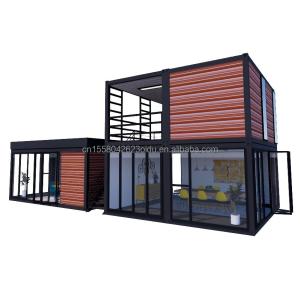 Galvanized Steel Square Tubes 40ft 20ft Deluxe Bedroom Large Glass Studio