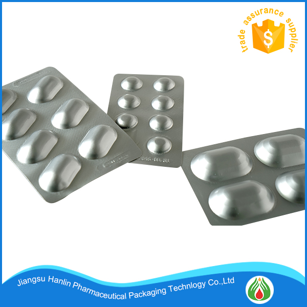 OPA/AL/PVC printable cold forming compound laminated aluminum foil manufacturer