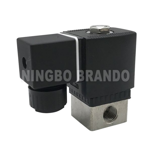 1/8'' 2 Way NC Mini Brass Solenoid Valve For Water Air Gas 12V 24V 110V 110V 4