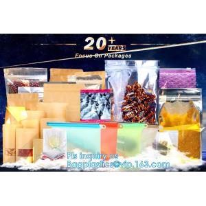 Quality Biodegradable eco pacHigh Barrier Metallized zipper pouch bag for weed packaging /three side sealed moisture barrier bag for sale