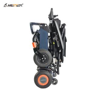 Lithium Battery Collapsible Electric Wheelchair Aluminum Alloy