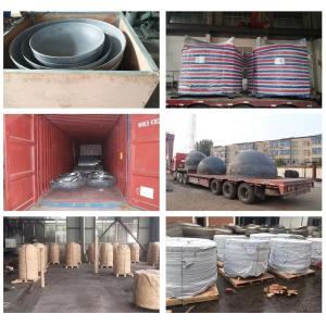 ASME Standard Circle Water Storage and Pressure Dish Head for Chemical